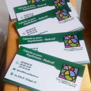 Tarjetas de presentación calidad