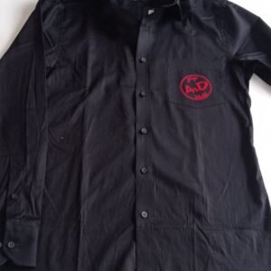 Vinilo textil imprimible y corte logo rojo