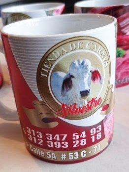 Mugs 11 onzas blanco total corporativo