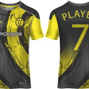 Uniformes deportivos ejemplo amarillo