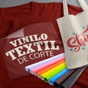 Vinilo textil imprimible y corte textil